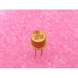 Texas Instruments 2N696M Texas Instruments Transistor GP BJT NPN 40V 3-Pin TO-5 Vintage Gold