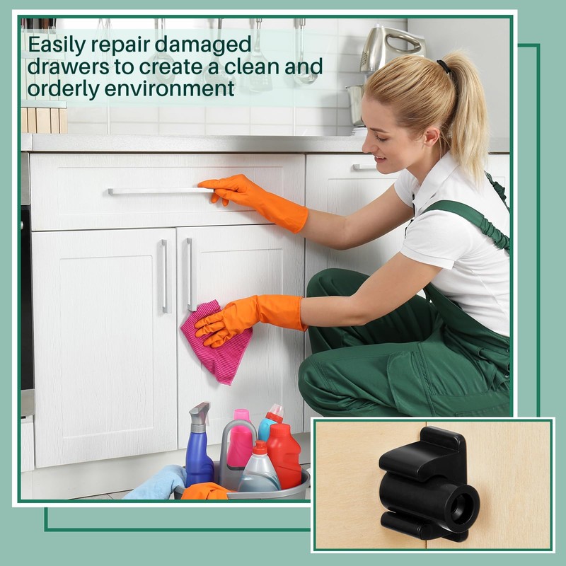 Juexica False Cabinet Front Clip False Drawer Front Clips Sink