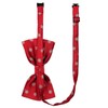 Retreez Men Woven Pre-tied Bow Tie Snowflake Christmas 13 cm