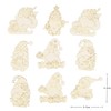Ideen mit Herz Scatter Decoration | Christmas | Advent |