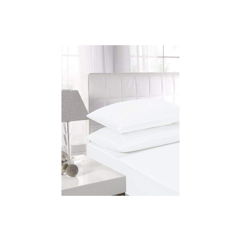 Textiles Direct Affinity Soft Touch Fitted Sheet White King Size