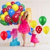 UDRKFOPK Balloons Colourful, Pack of 60 12 Inch Balloons Birthday