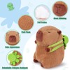 Capybara Plush Toy Stuffed Capybara Toy with Tiny Bag, Cuddly