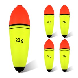 DUPOCHU 5PCS Catfish Floats Slip Bobbers Floats EVA-Slider-Bobbers Slip Corks for Sea Fishing Catfish Bobbers Assortment Freshwater