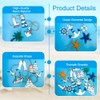 Ftrule 15 Pcs Maritime Anhänger Nautische Deko, Maritimes Dekorationsset, Maritime