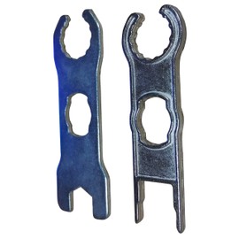Sunway Solar Panel Connector Tool Works For MC4 Connectors,Assembly and Disassembly Tool,Metal Spanner Wrenches Crimping Tool For Solar PV System Extension Cable Wire Kit-- 1 Pair