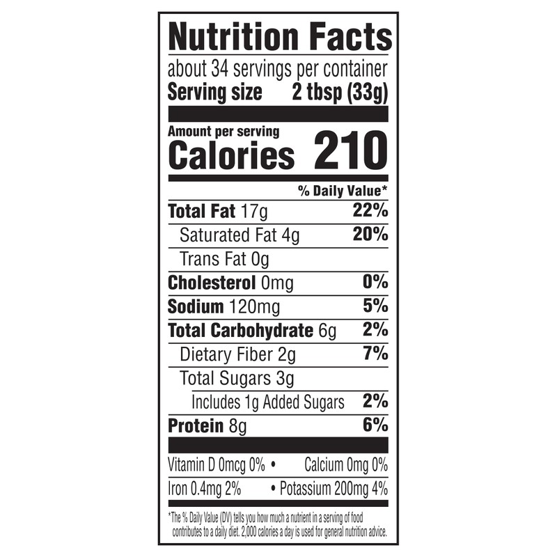 Peter Pan Natural Creamy Peanut Butter Spread, 40 OZ