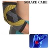 High Performance Elasticated Compressive Elbow Support - Support for Sprained,