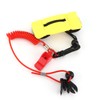 Marine Motor Kill Switch Key Set Emergency Flameout Retractable Flexible