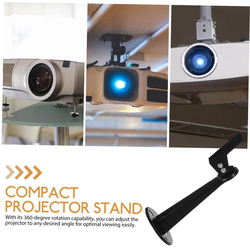 TEHAUX Mini Projector Wall Mount Holder Bracket for Security Camera