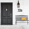House Number 3 AVENIDA Door Numbers in 3 Sizes (15,