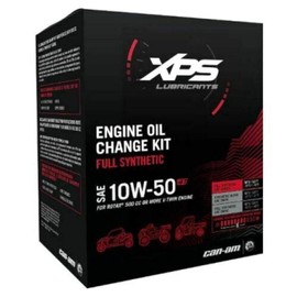BRP XPS Can-Am 4T 10W-50 Synthetic Oil Change Kit for Rotax 500 cc+ 779252