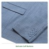 P&L Men's Casual Blazer Plaid Sport Coat Classic Fit Two