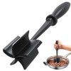 Meat Chopper, Meat Masher Multifunctional Heat Resistant Masher and Mix,