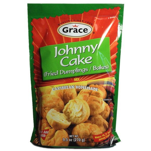 Grace Johnny mezcla de albóndigas fritas para pasteles, 9.5 onzas