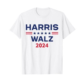 Harris Walz 2024 Stars T-Shirt