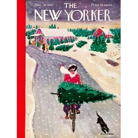 New York Puzzle Company - New Yorker Tree Shopping - 1000 Piece Jigsaw Puzzle