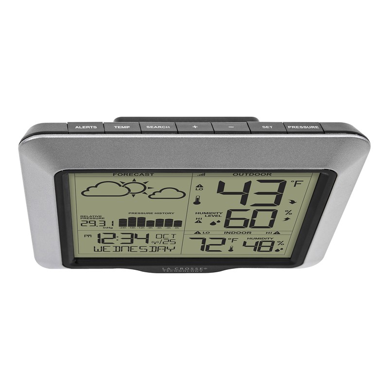 La Crosse Technology Advanced Wireless Weather Station: Dynamic Icons, Barometric