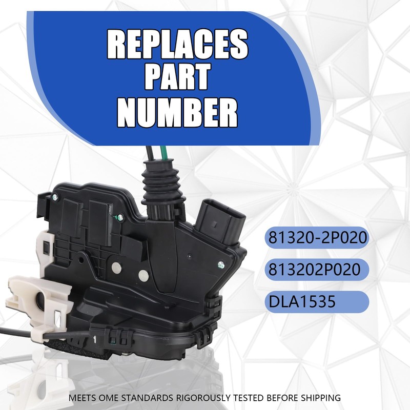 Door Lock Actuator Front Right Passenger Side 81320-2P020 DLA1535