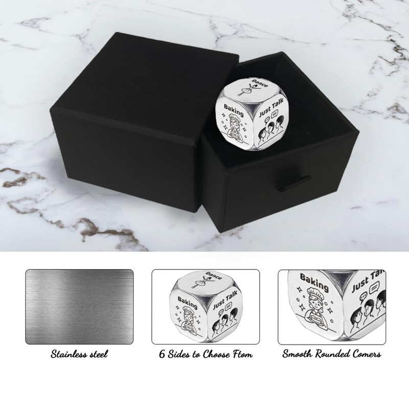 UNICRAFTALE 1 Set Activity Cubes Stress Relief Activity Decision Cube