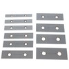 TINVHY 10-Pack 1/8In Thick 4In Long Steel Parallel Set .0002In