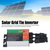 MPPT Solar Grid Tie Inverter Pure Sine Waving Aluminium Alloy