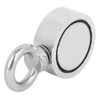 Salvage Magnet Deep Sea Double‑Sided Single Ring Maximum Load‑Bearing 176LBs