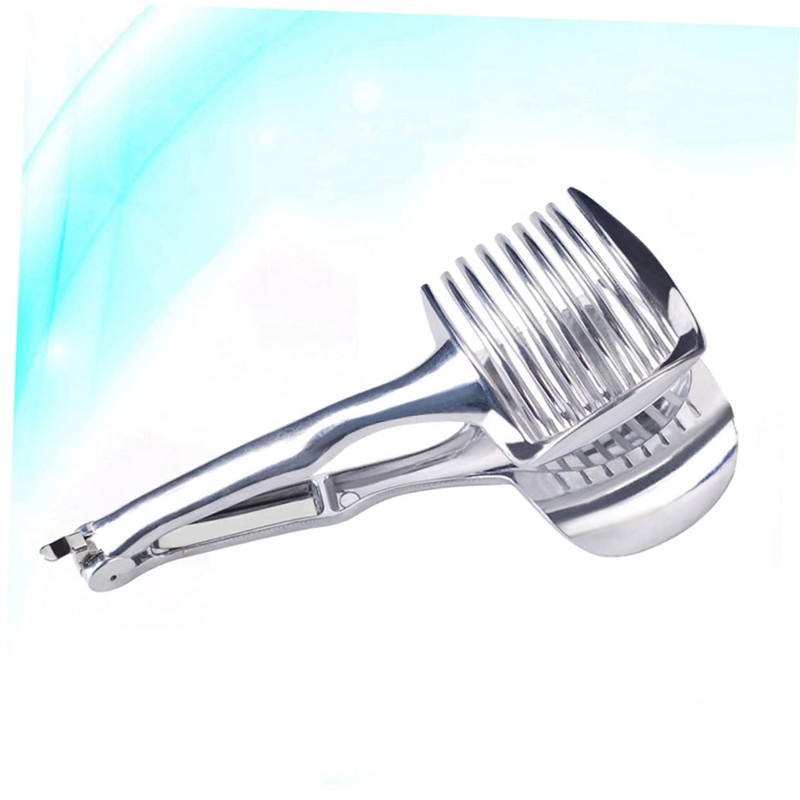 CIYODO Lemon Slicer Handheld Slicer Clamp Fruit Cutter Tong Multipurpose