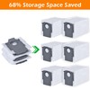 6 Pack Q revo Dust Bags Replacement for Roborock QV