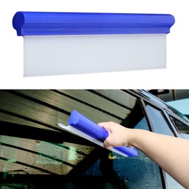 Wuyaoyao 12 Inch Car Drying Squeegee Water Blade, Professional Automotive Wiper Car Squeegee T-Bar Water Blade, 3-Layer Super Flexible Silicone Window Squeegee for Car or Home Use