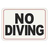 Adhesive Pool Depth Markers for Pool and Spas (NO DIVING