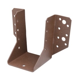 Alberts 300876 Duravis® Joist Shoe Type A Rust Brown Duplex Coated Light Width 60 mm Height 100 mm