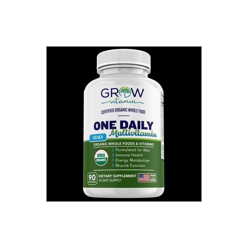 Multivitamínico diario Grow Vitamin One para hombres