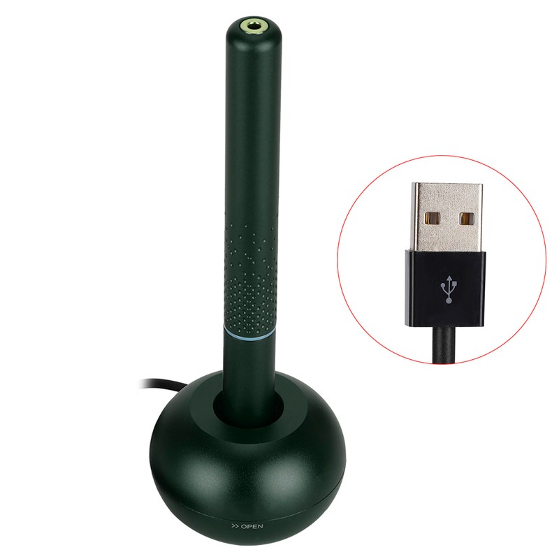 M9 Pro WiFi Smart Endoscope 3MP FHD 3.5MM Camera Ear