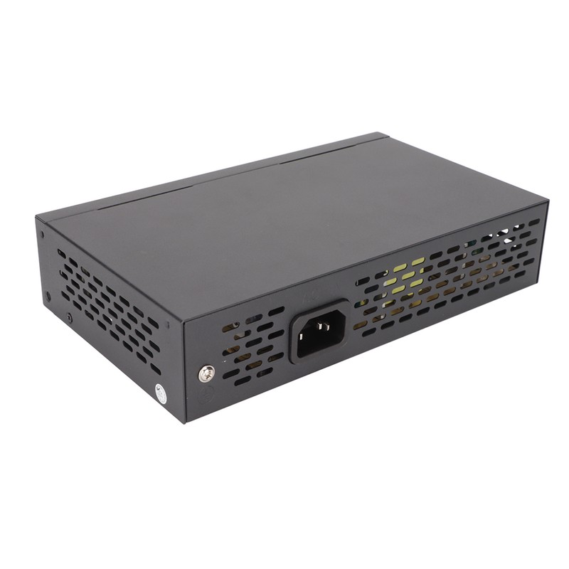 PoE Switch 8 Ports 10/100Mbps 90W RJ45 Adaptive Port LED