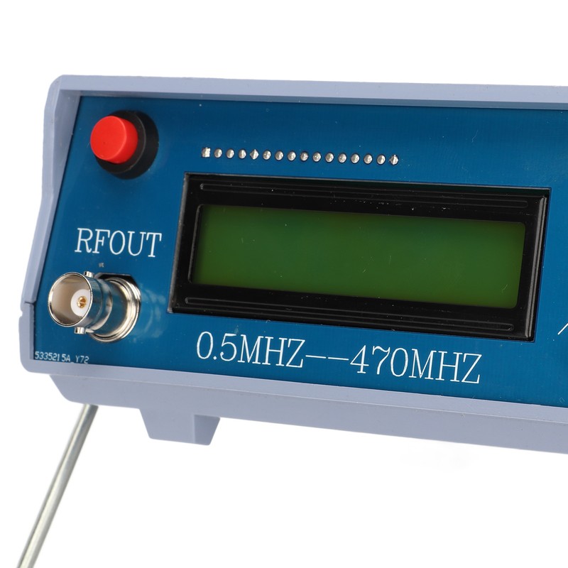 FM Radio Intercom Signal Generator 0.5M‑470MHz Frequency Meter Tester Signal