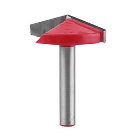 6mm Shank V Groove Router Bit Carbide Tipped V Grooving Bits CNC Engraving End Mill Woodwork Cutting Tool 150 Degree