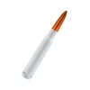 VMS Orange White Bullet Antenna for Chevy Silverado and GMC