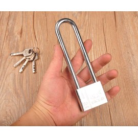 dingchi Long Lock Beam Bike Padlock Anti-Theft Door Cabinet Drawer Gate Lock with Keys Lock Long Beam Gym Locker Locker Padlock Glass Door Lock