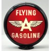 FLYING A GASOLINE "Red background" 13.5" Gas Pump Globe -