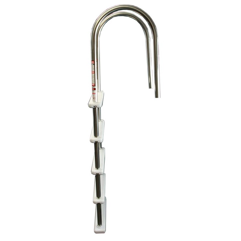 Aqua Select Stainless Steel in-Pool Ladder with Resin Steps |