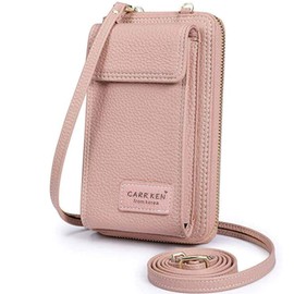 Valentoria Womens Crossbody Bag Cell phone Wallet Small Shoulder Purse Leather Card Handbag