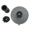 Pactrade Marine Grey Housing Navigation Light Surface Mount Adhesive Base