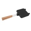 Double Sided Frying Pan Aluminum Solid Wood Anti Stick Stovetop