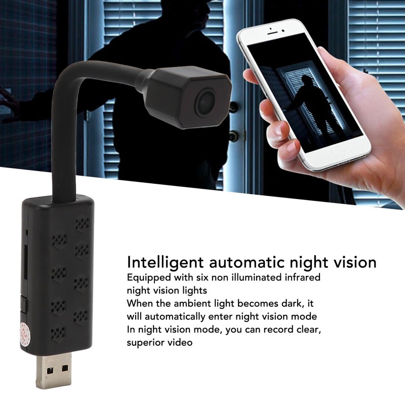 Small Camera, Secret Camera Small 4K HD Nanny Cam with