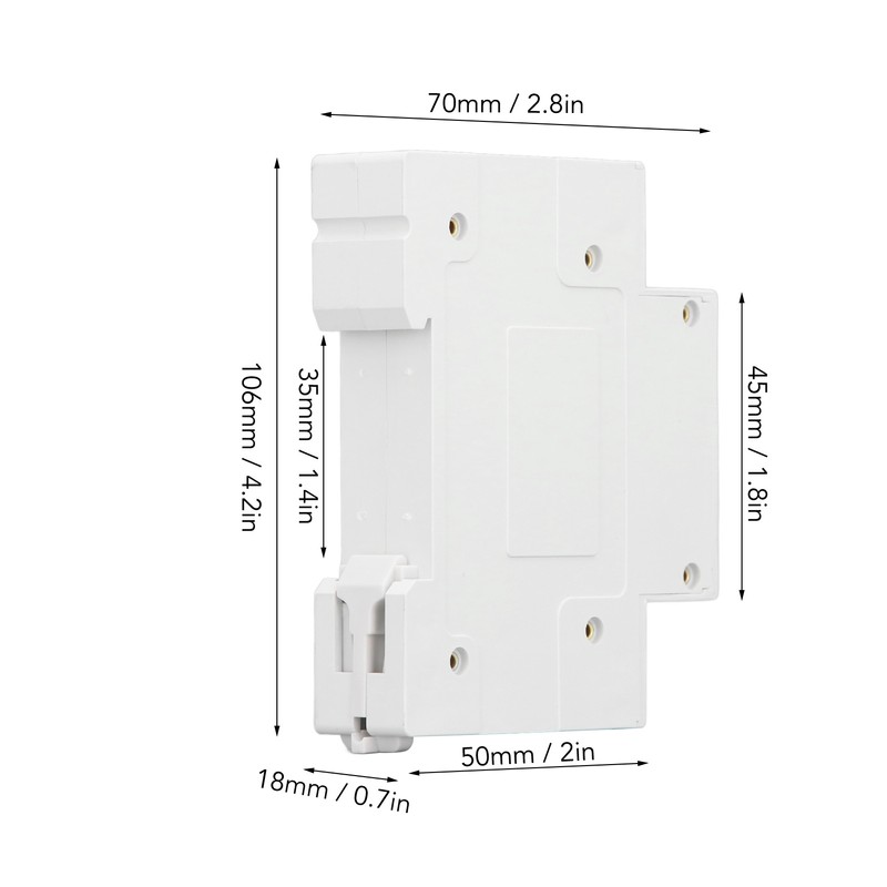 Smart Metering Circuit Breaker APP Control Remote Control Realtime DIN