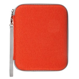 Card Holder Case for Yoto Cards, 80 Pockets Zipper Binder Album Storage Organizer with Sleeves for Yoto Player Cards Orange