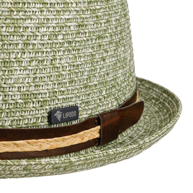 Lipodo Carignano Pork Pie Straw Hat - Hat (54-61 cm)