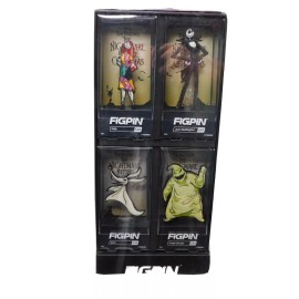 Figpin THE NIGHTMARE BEFORE CHRISTMAS FIGPIN 4-PACK Sally, Jack, Zero & GITD Oogie