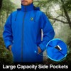 TideWe Rain Suit, Waterproof Breathable Lightweight Rainwear (Blue Size L)